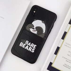 We Bare Bears Card Pocket