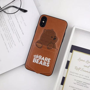 We Bare Bears Card Pocket