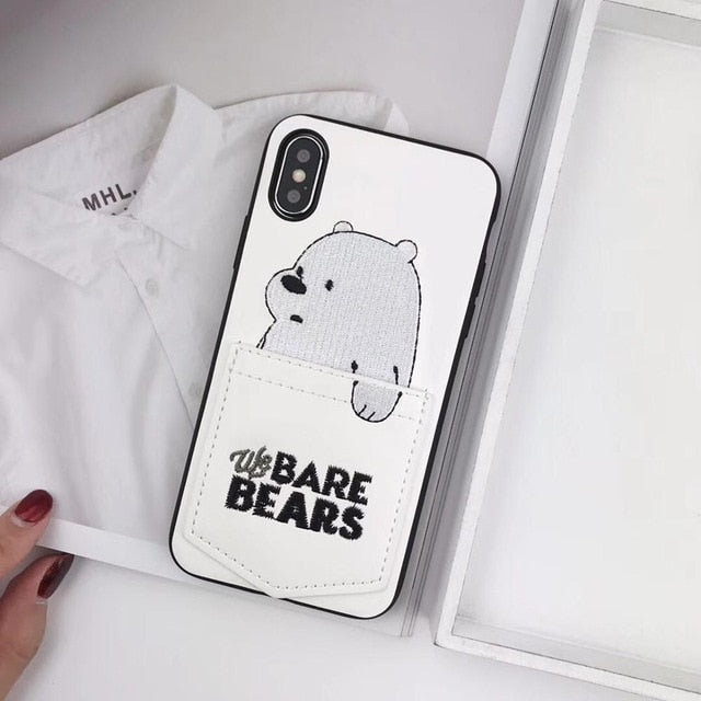 We Bare Bears Card Pocket