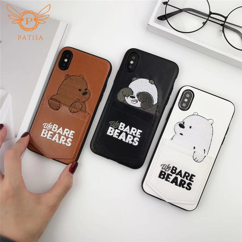 We Bare Bears Card Pocket